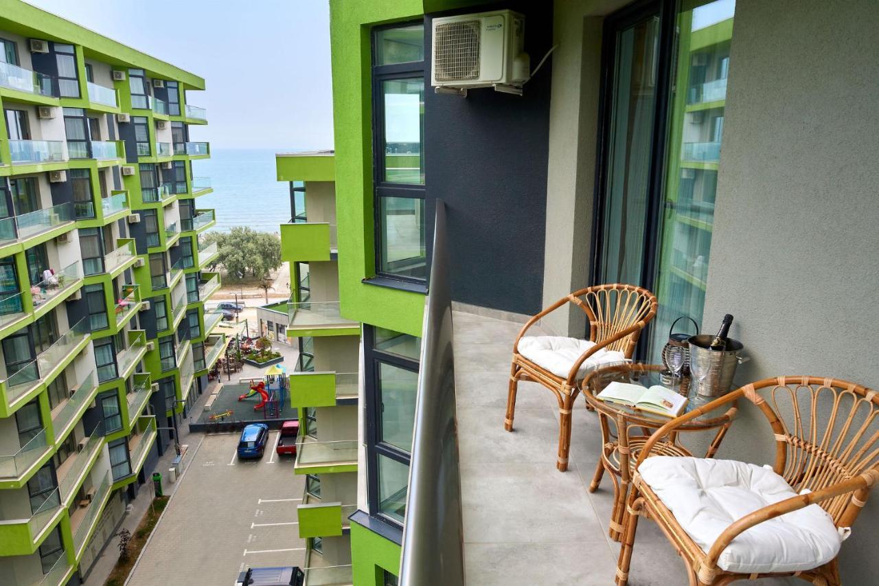 Opal Luxury Apartment 109 Spa N Pool Beach Resort Năvodari Exteriör bild