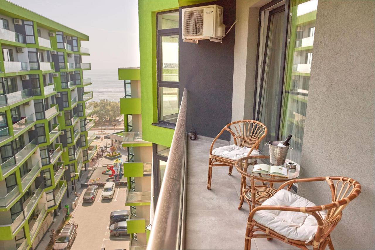 Opal Luxury Apartment 109 Spa N Pool Beach Resort Năvodari Exteriör bild